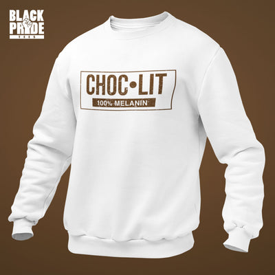 ChocLit - 100% Melanin Sweatshirt
