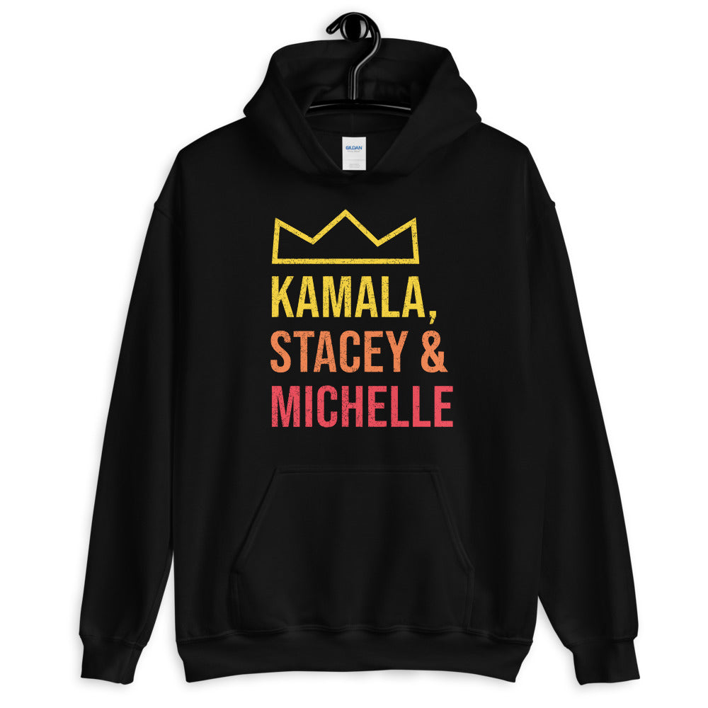 Kamala, Stacey Michelle Hoodie – Black Pride Tees