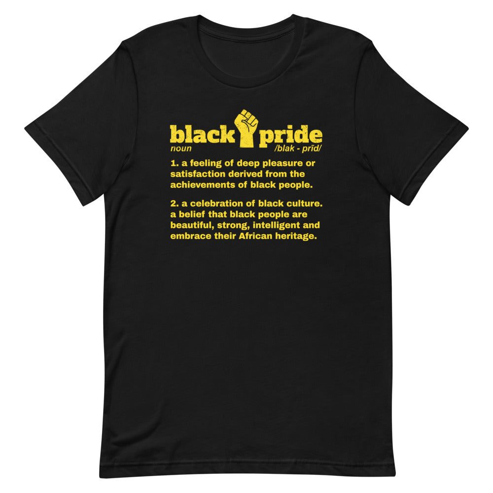 Black Pride Definition T-shirt
